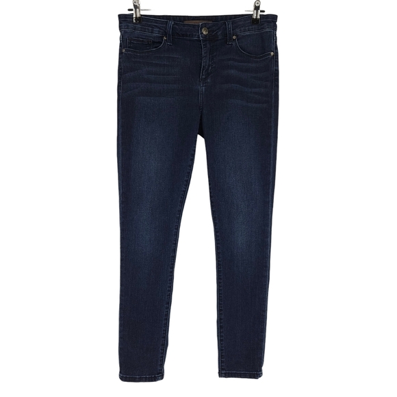 Joe's Jeans Denim - Joes Jeans Skinny Leg Mid Rise Eby Dark Wash Stretch Denim 29
